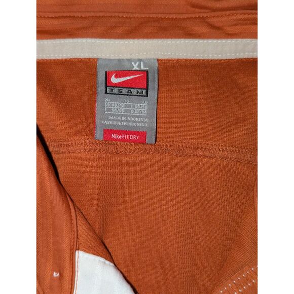 Nike Team Texas Longhorns XL Long Sleeve Performance Polo Shirt - Picture 3 of 5